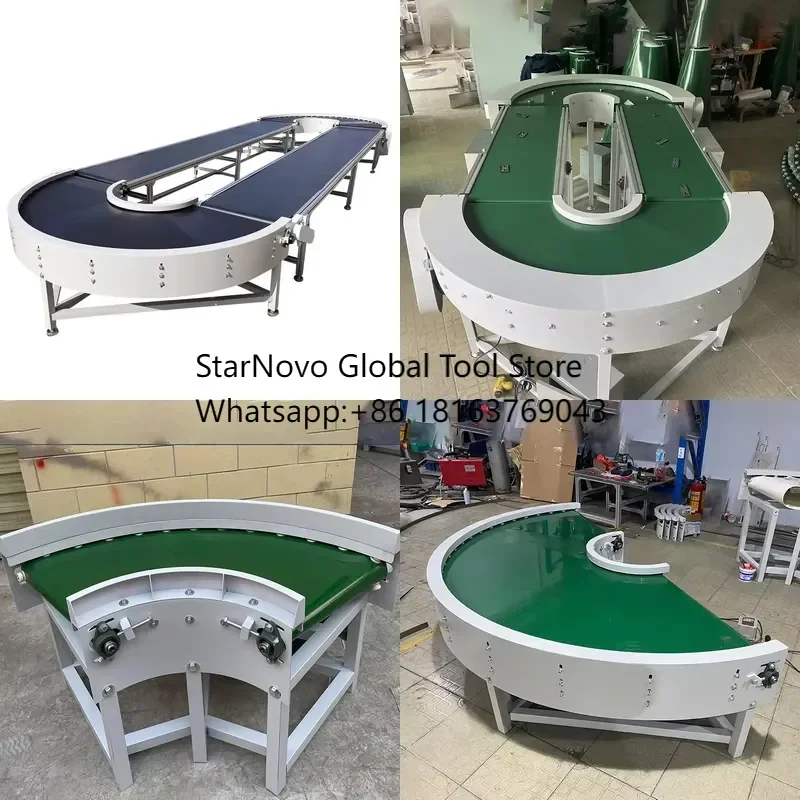 2026 Hot！ New Core Engine Component Drum Motor Powered Ribbed Belt Roller Conveyor with Gearbox for Food Usage in