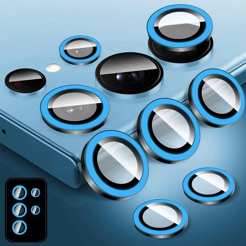 Night Light Luminous Ring Camera Lens Protector For Samsung Galaxy S25Ultra Lens Film Cover Accessories