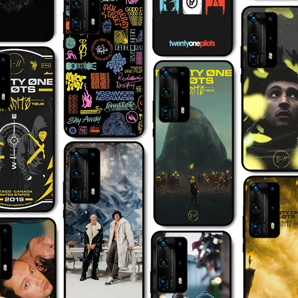 Band T-Twenty O-One P-Pilots Phone Case For Huawei P 8 9 10 20 30 40 50 Pro Lite Psmart Honor 10 lite 70 Mate 20lite