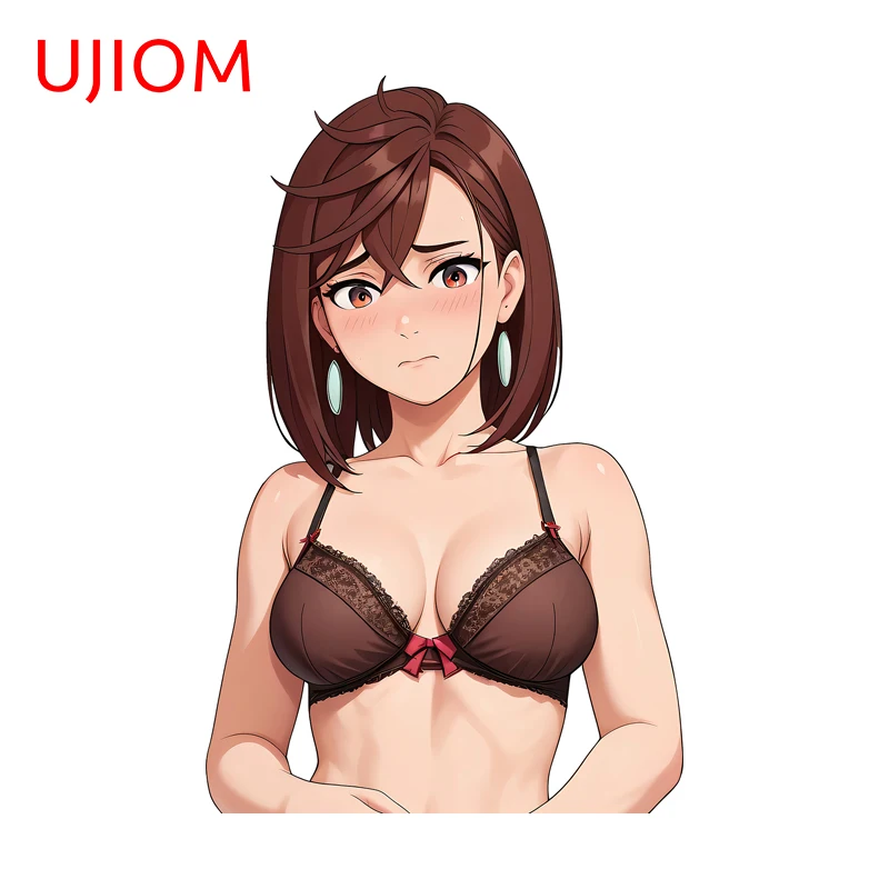 UJIOM Alluring Anime Figure Momo Ayase Wall Sticker Fashion Enchanting Lively Graphics Decal Suitable For Smooth Surfaces