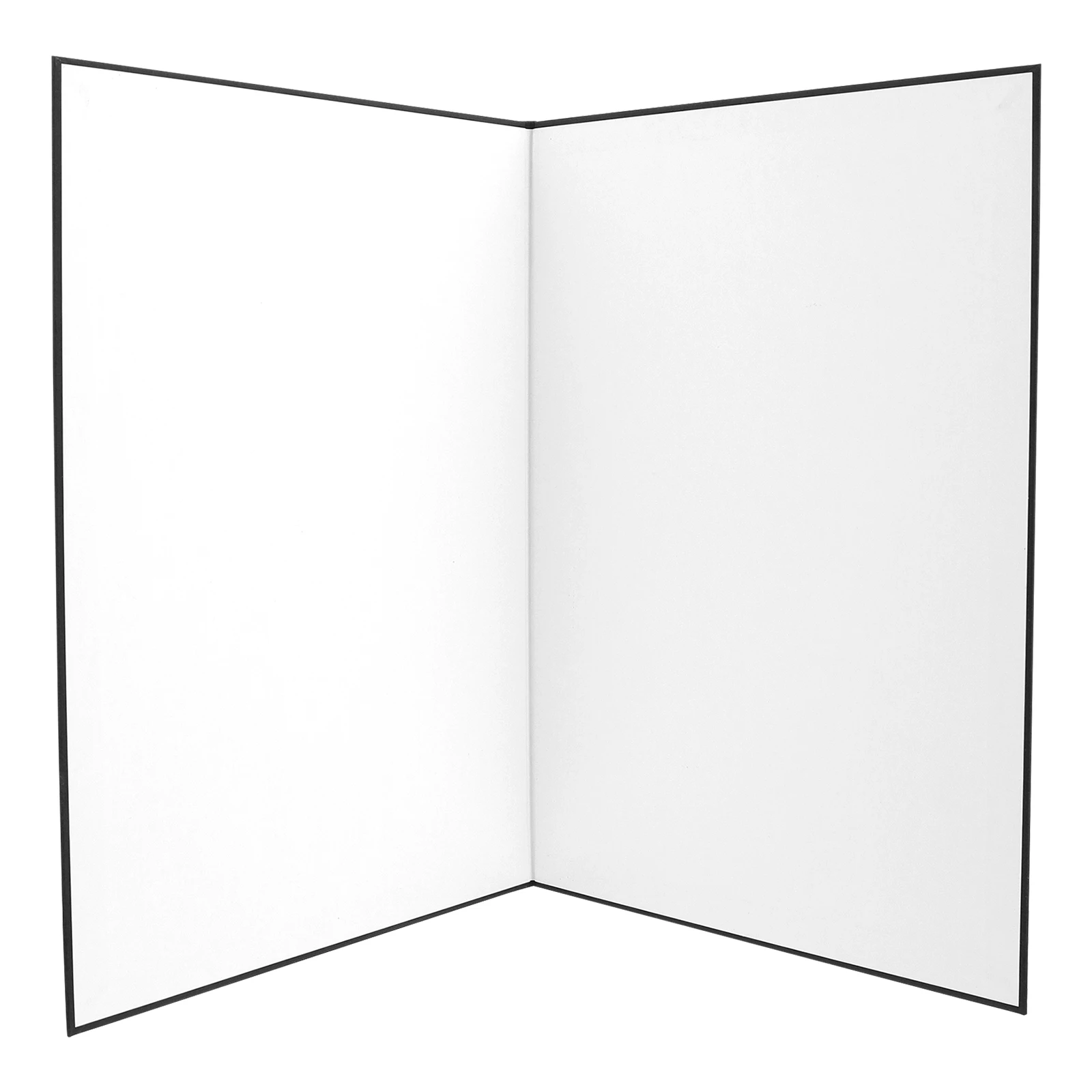

Rectangular Light Reflector Cardboard Black White Silver Foldable 180 Degrees Photography Props Still Life Jewelry Cosmetics