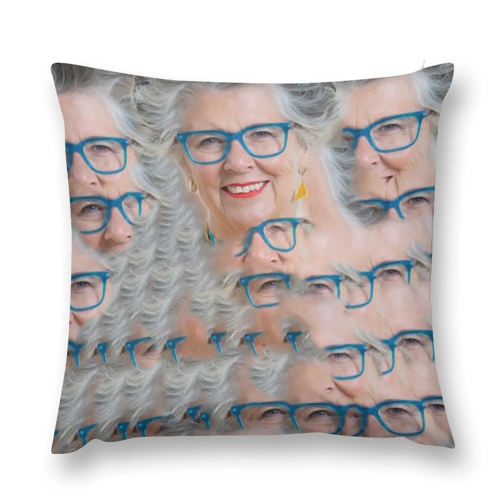 

prue leith you only have meme Throw Pillow Christmas Cushion For Home christmas decorations for home 2025 pillow