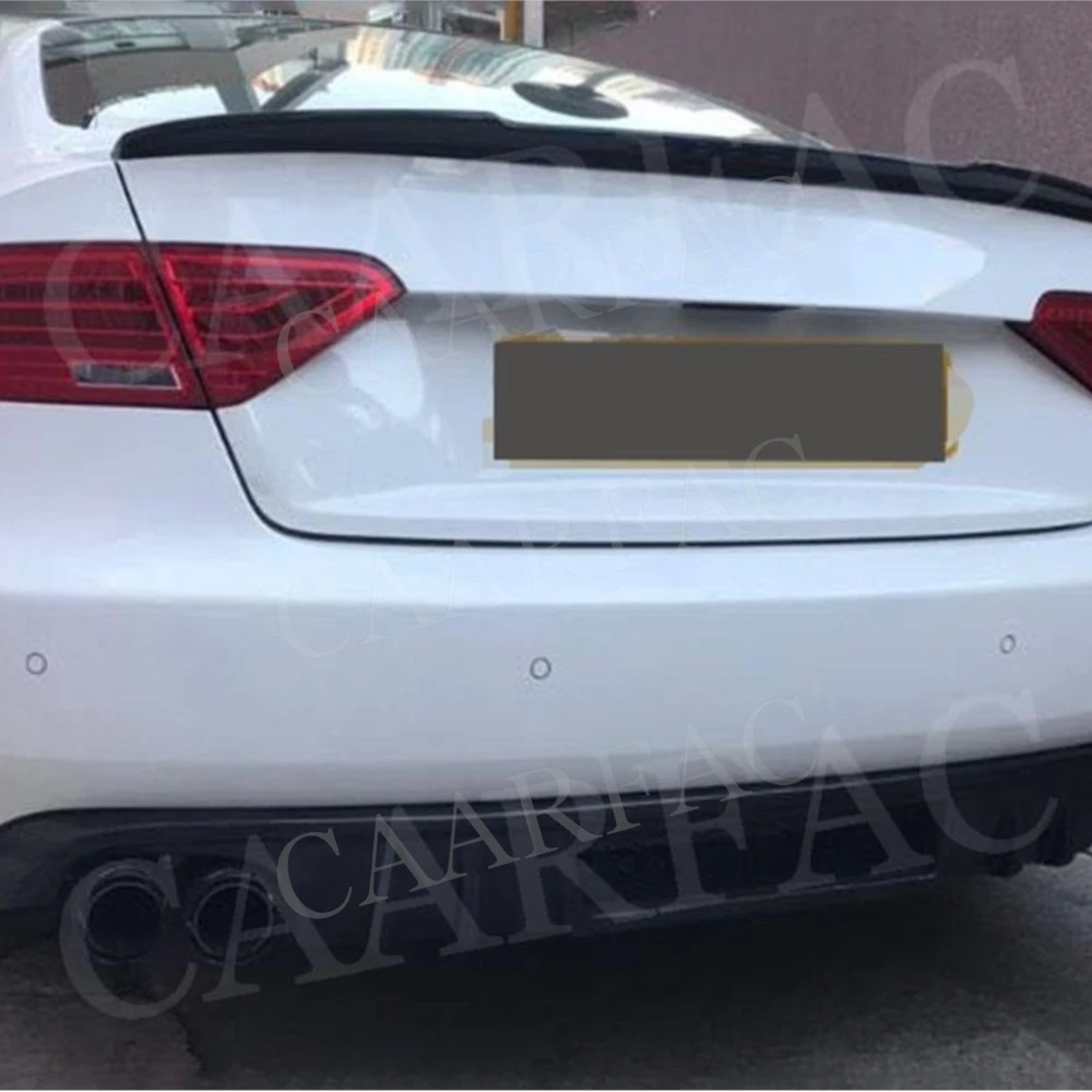 

Carbon Fiber Rear Bumper Diffuser for Audi A5 Coupe 2008-2011 Rear Diffuser Rear Bumper Lip Diffuser Splitters Spoiler