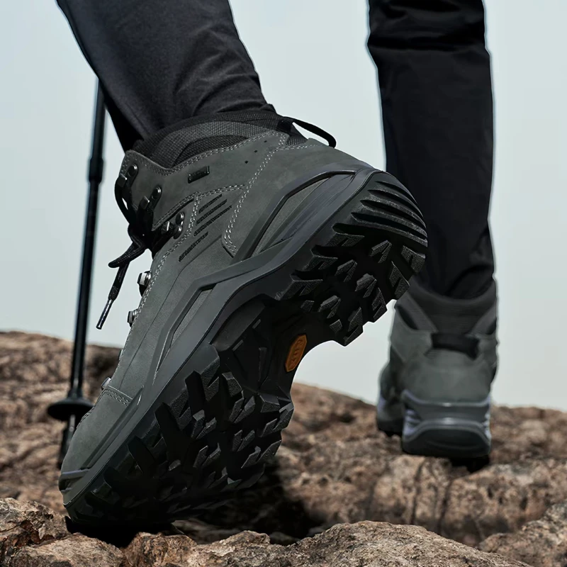 Original Brand Mountain Shoes Men Professional Trekking Sneakers Size 39-45 Waterproof Hiking Men Sneakers Outdoor Walking Shoes