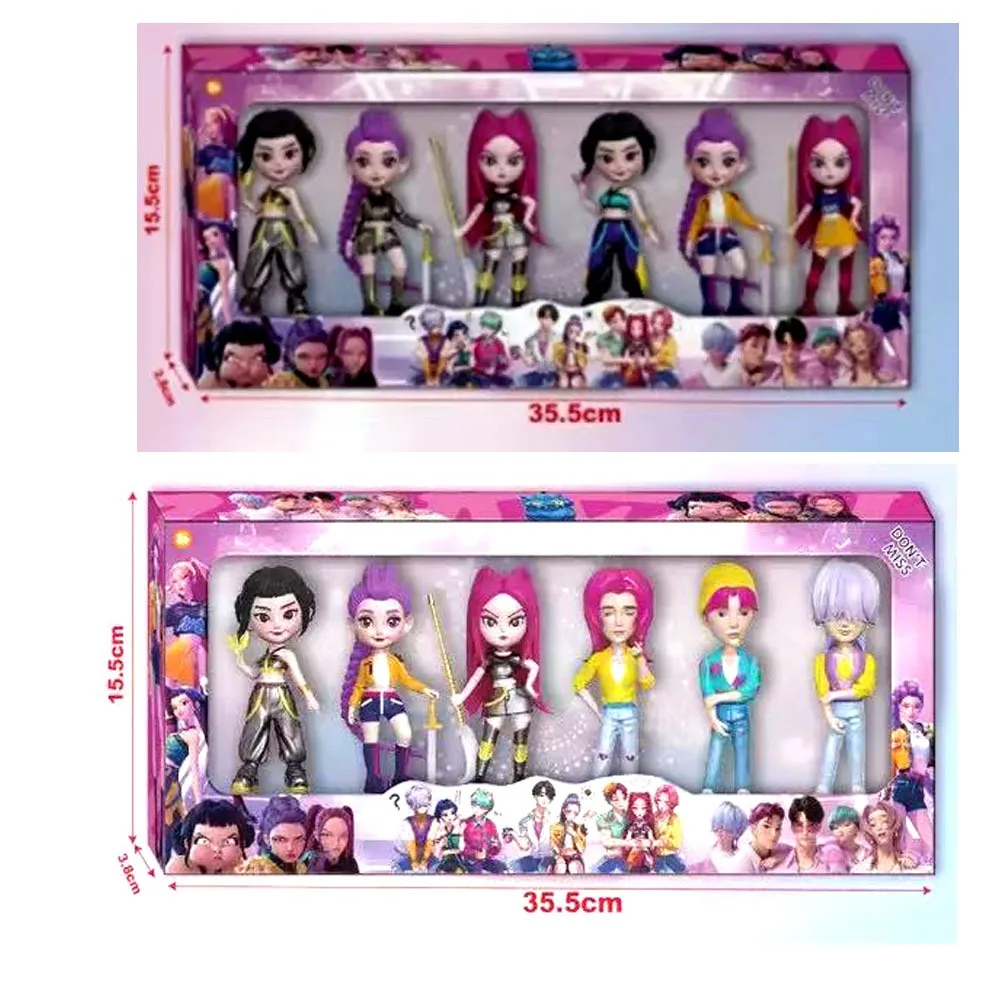 

2026НОВИНКА Дьявол Руми Зоя Мира аниме поливинилхлорид коллекция персонажей настольные безделушки детский новогодний подарок