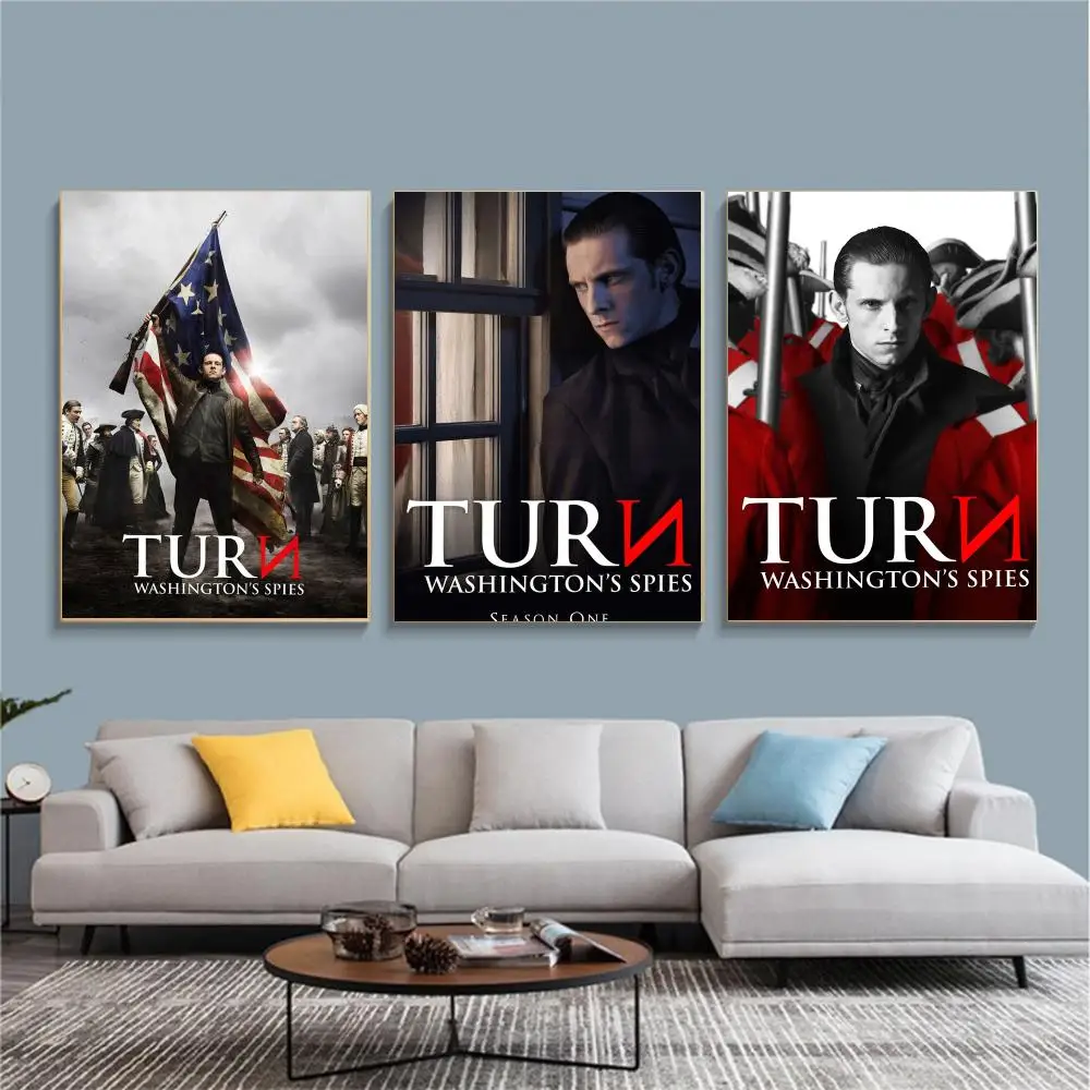 tv series T-TURN Washingtons Spies-S Painting Calligraphy Nature Inspired Artwork for Living Room  Home Decoration