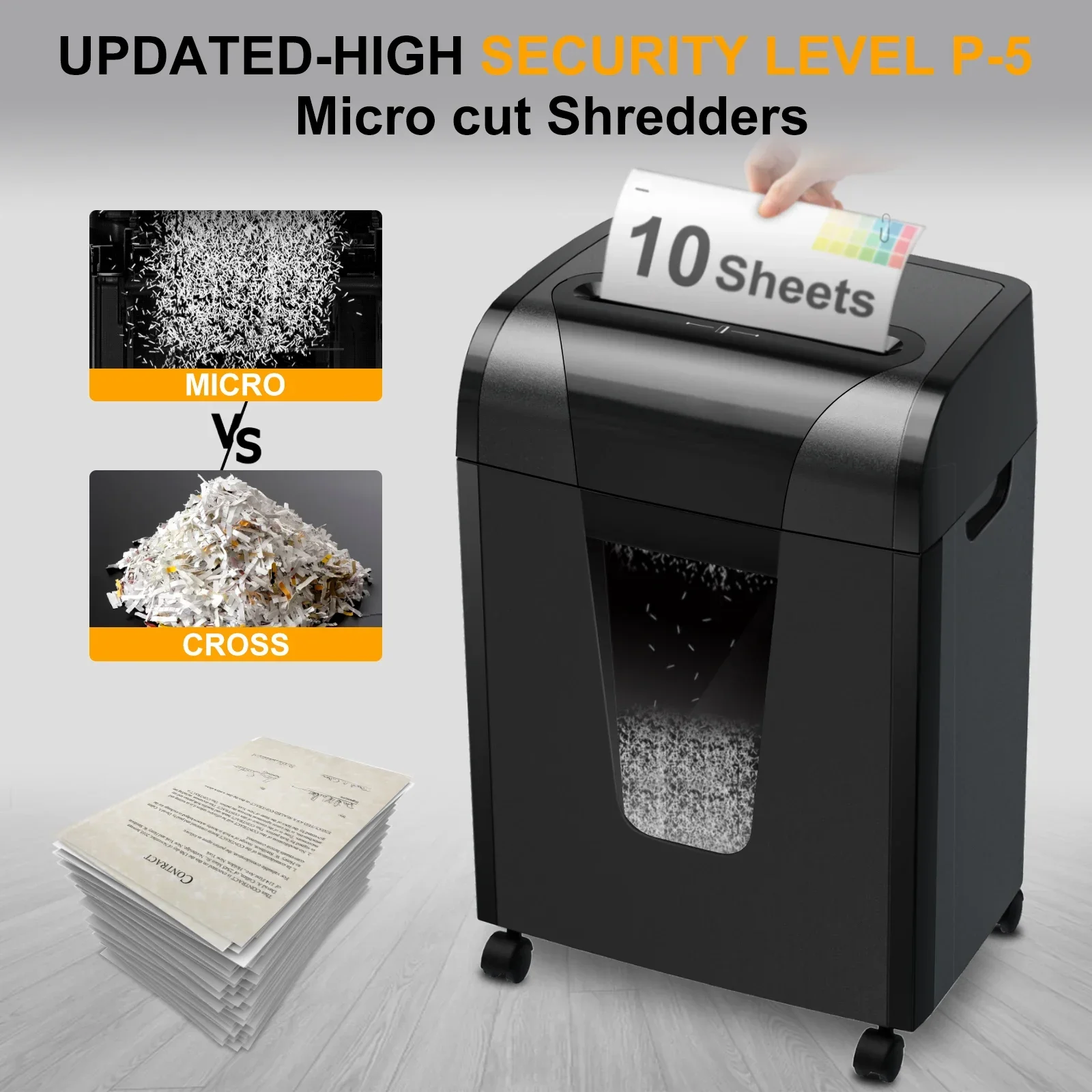 quality assurance Rare Find Cross-border Large Volume Electric Office Use Paper Shredder Machine