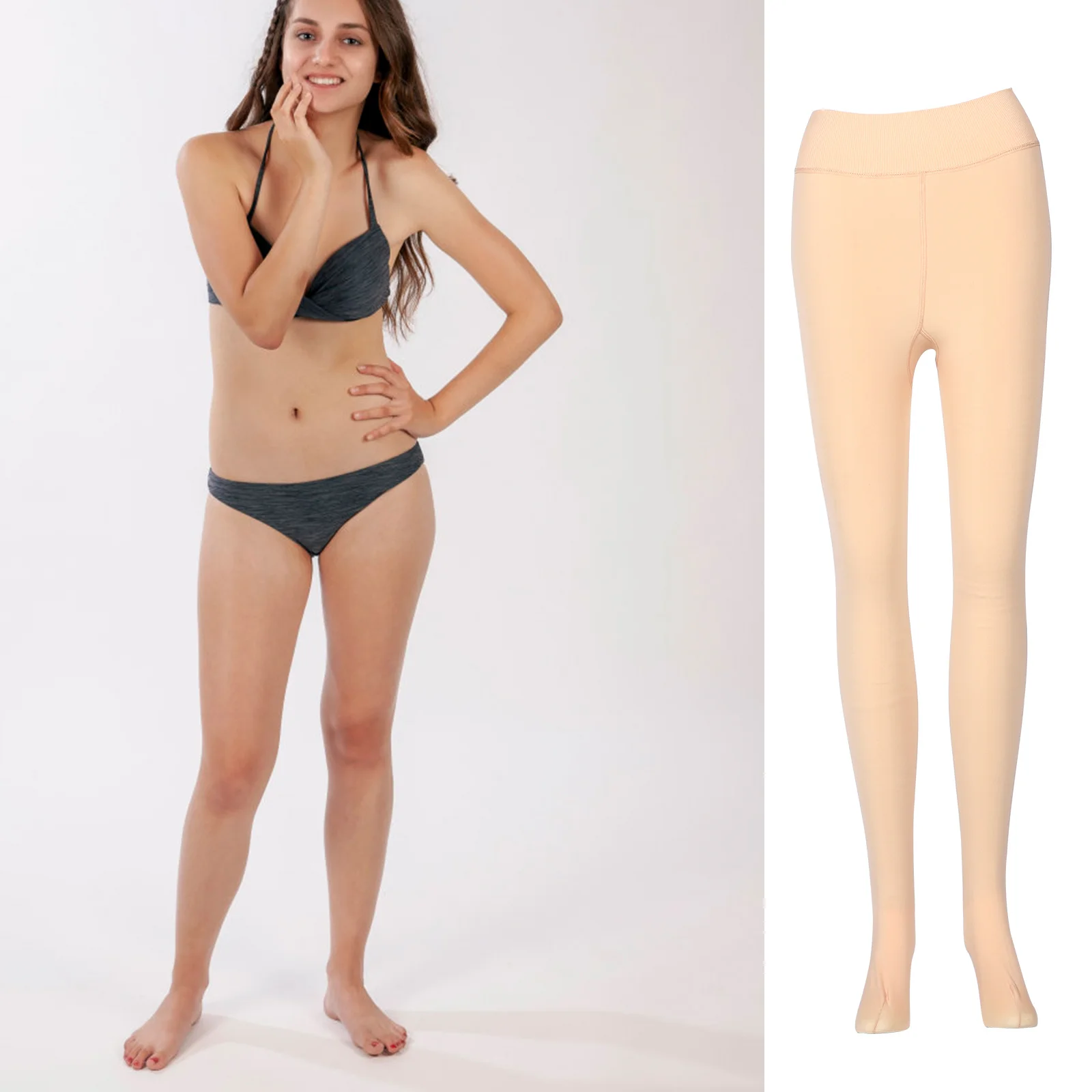 

Thermal Leggings for Women Winter Warm Thick High Waist Tights Comfortable Snug Elasticity Perfect for Exercise Walking