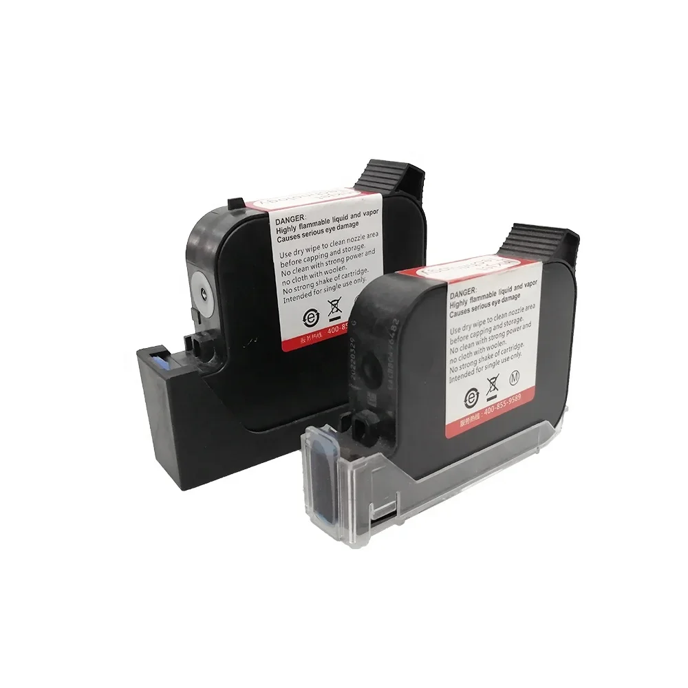 

Ручной/инлайн-принтер для струйного кодирования, 42 мл, быстросохнущий синий, белый, черный картридж на водной основе