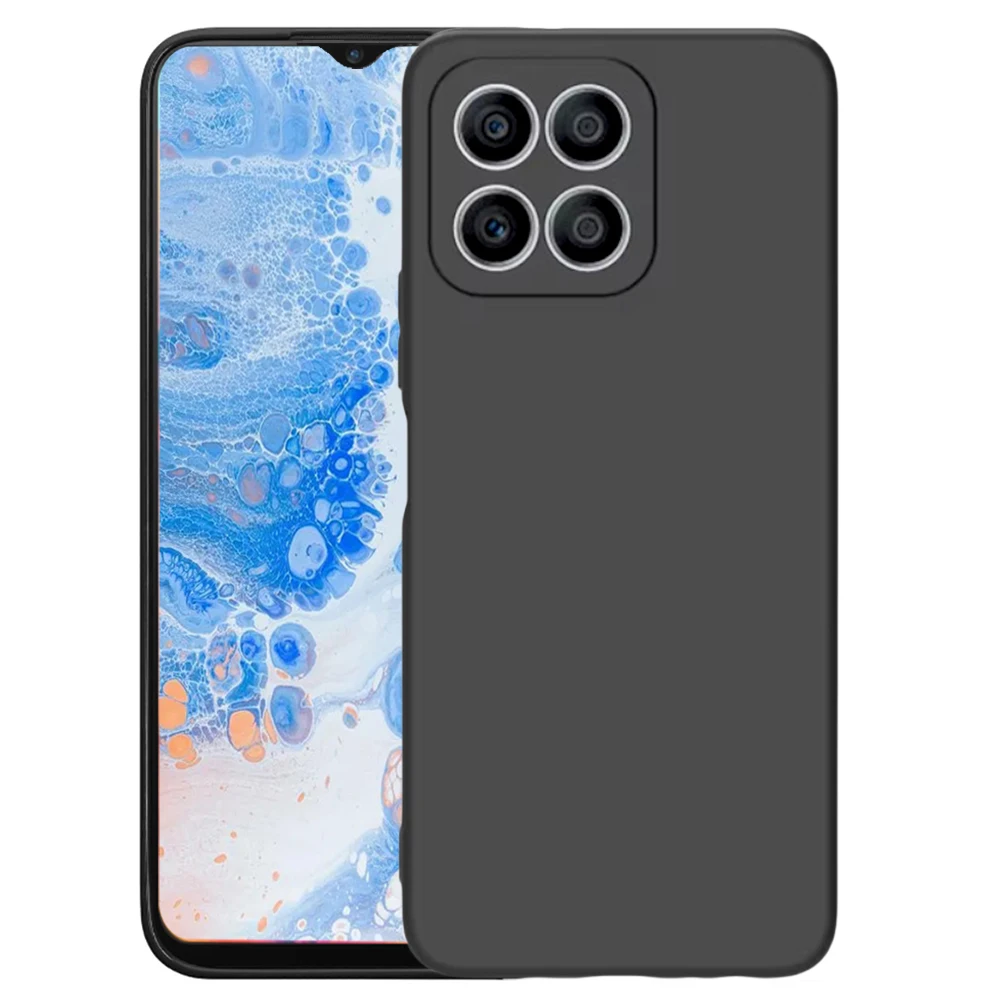 Черный противоударный мягкий силиконовый чехол из ТПУ для телефона Honor X8 X30 X20 SE X10 Max 5G V9 V10 V20 V30 Pro V40 Задняя крышка