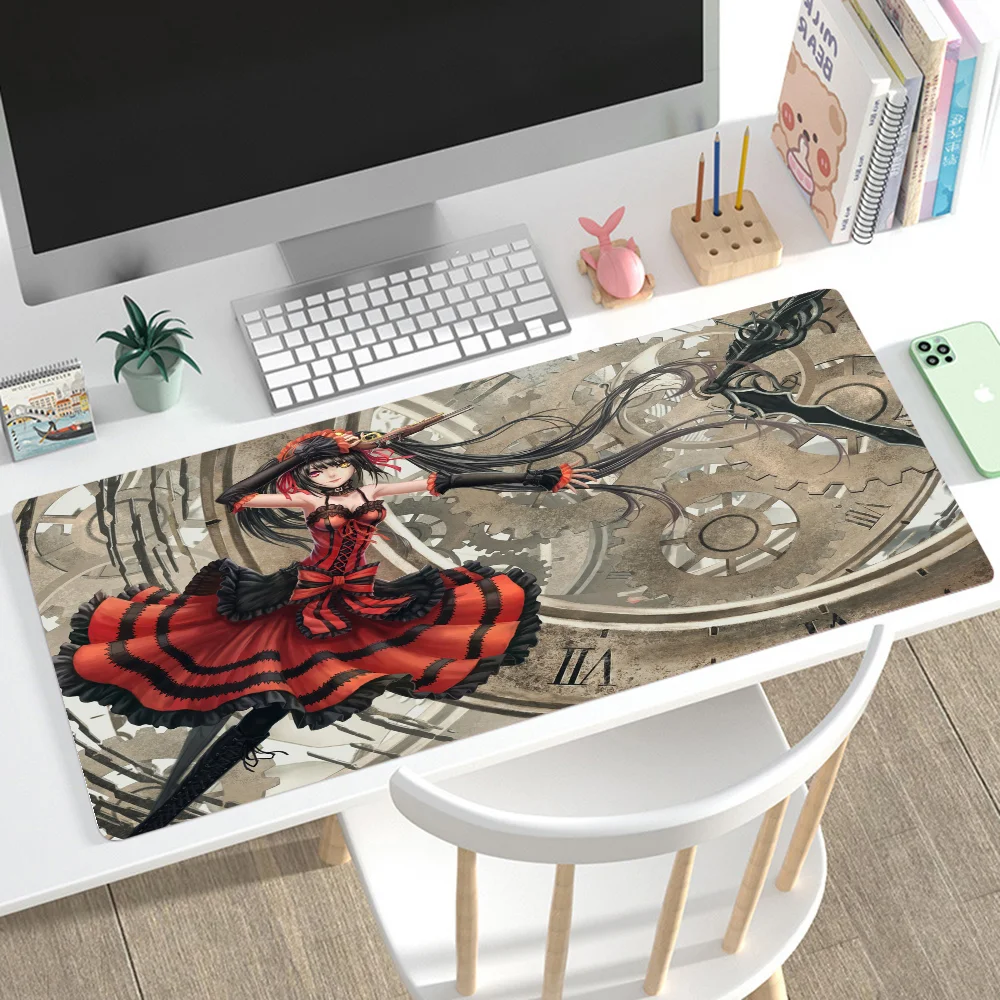 DATE A LIVE Mousepad Mouse Mat Desk Mat With Pad Gaming Accessories Prime Gaming XXL Keyboard Pad Padding Mat