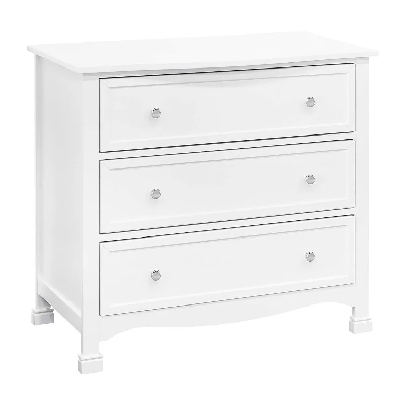 Kalani 3-Drawer Dresser in White