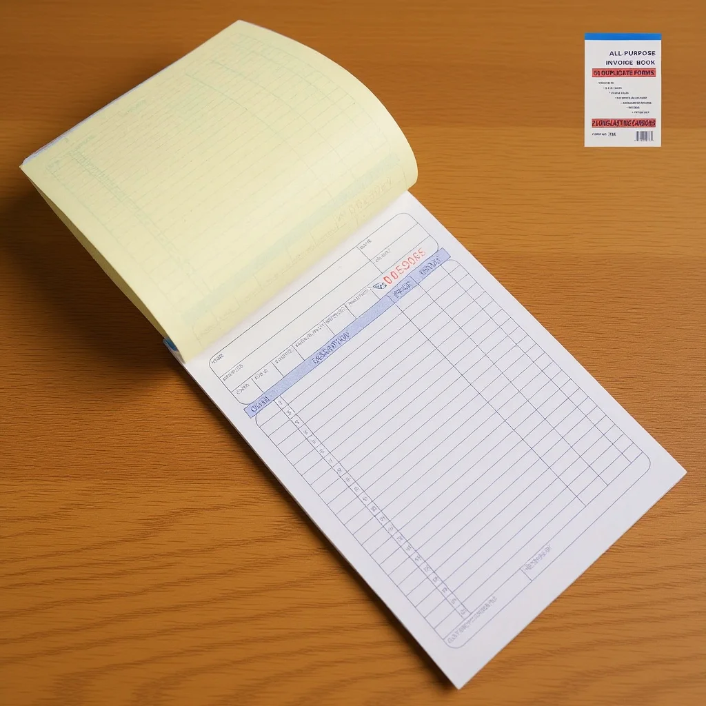 

Small Business Purchase Order Book Convenient Size Sales Receipt Management Multicolumn Design Restaurant Order