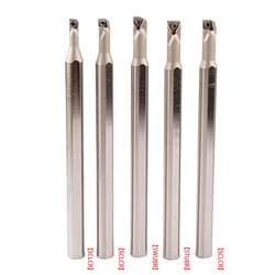 HSS Lathe Boring Cutter H0804J H0805J H1004K H1005K SCLCR SWUBR STUBR SWUBR Small Hole Lathe Tool Bar Mini Internal Turning Tool