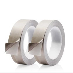 10M Faraday Fabric Tape, Double Conductive Cloth Tape for Electrical Connection, EMI Shielding, Wire Harness, Display Repair 1PC