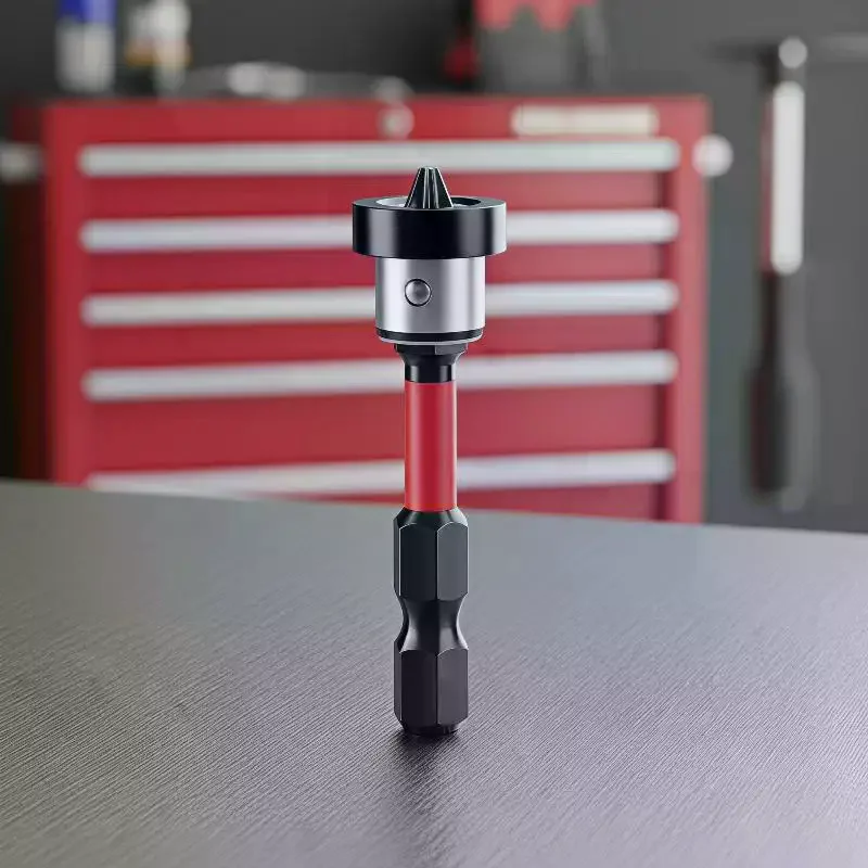 Magnetic Positioning S2 Screwdriver Bits: Drywall Plasterboard Gypsum Board Locating Head Drilling Tools 1/2PCS