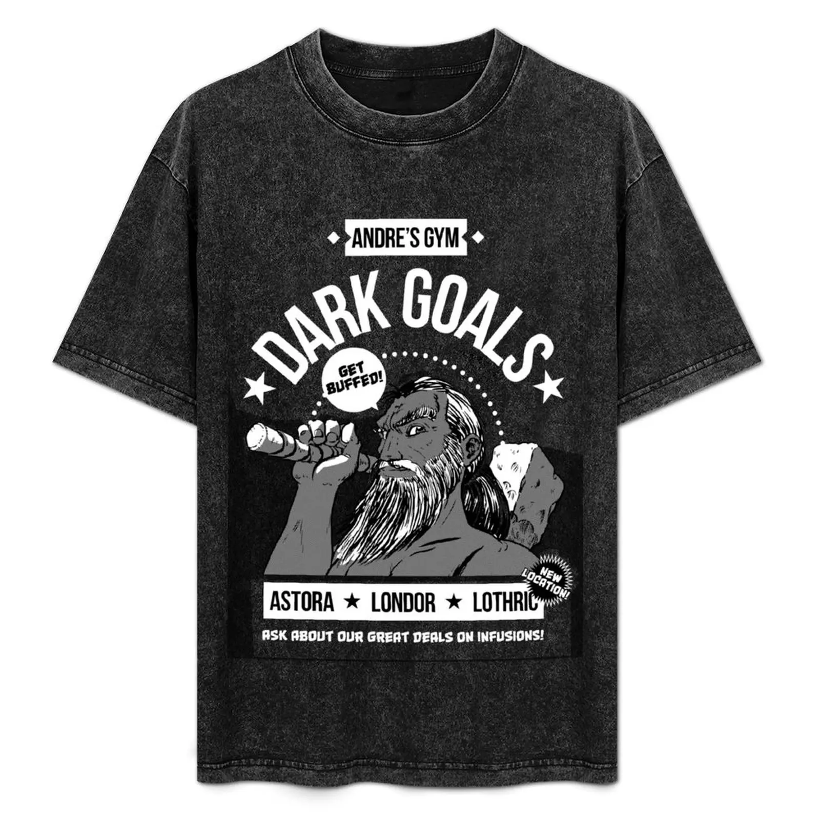 

Dark Goals T-Shirt Large Size Basic Casual T-Shirt