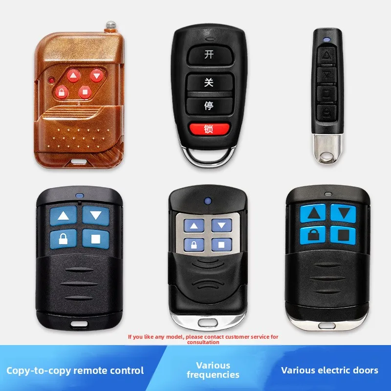 

315/433 MHz Clone Remote Control - Universal for Electric Rolling Door, Garage Door & Sliding Gate