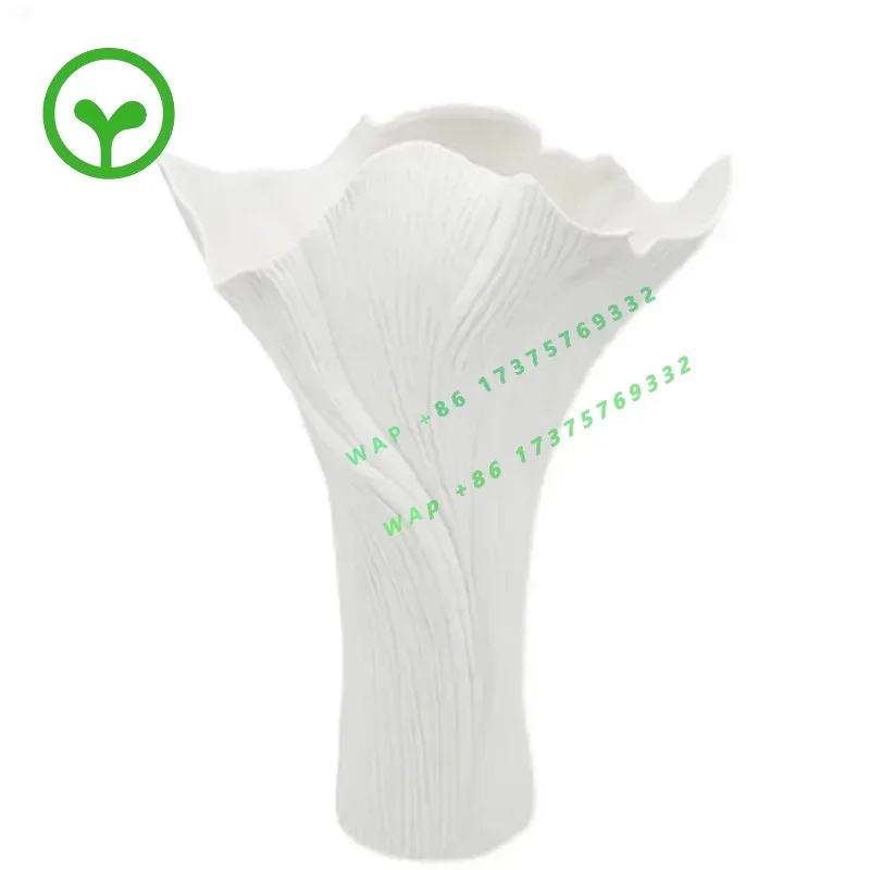 26 StyleNiche Art Designer Simple Solid Color Ceramic Vase Nordic Ins Living Room Entrance Modern Flower Ware
