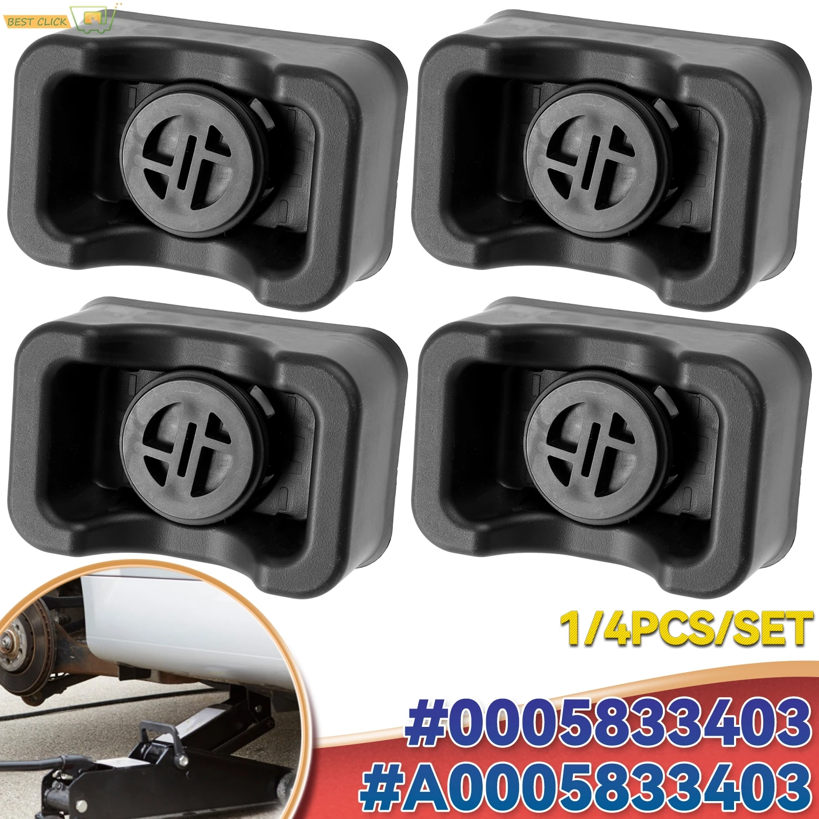 Spoiler Cap Mercedes A35 AMG Hatchback W177 Gloss Black | Nasza Oferta