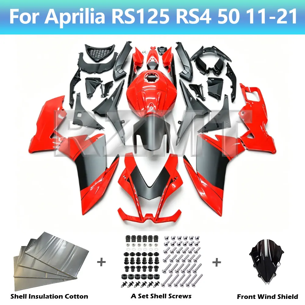 Fit For Aprilia RS125 RS4 50 RS4 125 2011-2020 Full Fairing Kit ABS Plastic Motorcycle Fairing kits Paint Bodywork