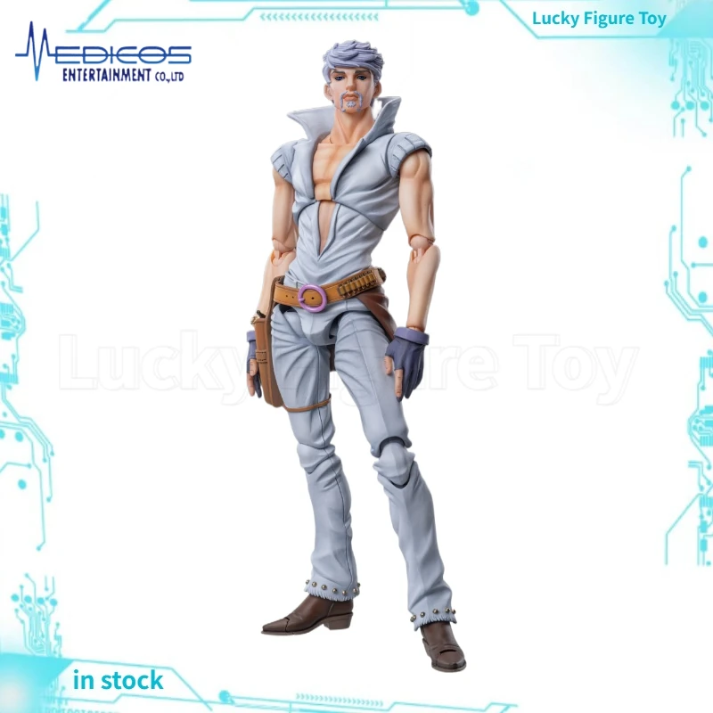 

【Оригинал】СТАТУЯ Super Action MFICOS-E ‌ Невероятные приключения ДжоДжо ‌ STEEL BALL RUN Модель фигурки Ringo Roadagain&MANDOM