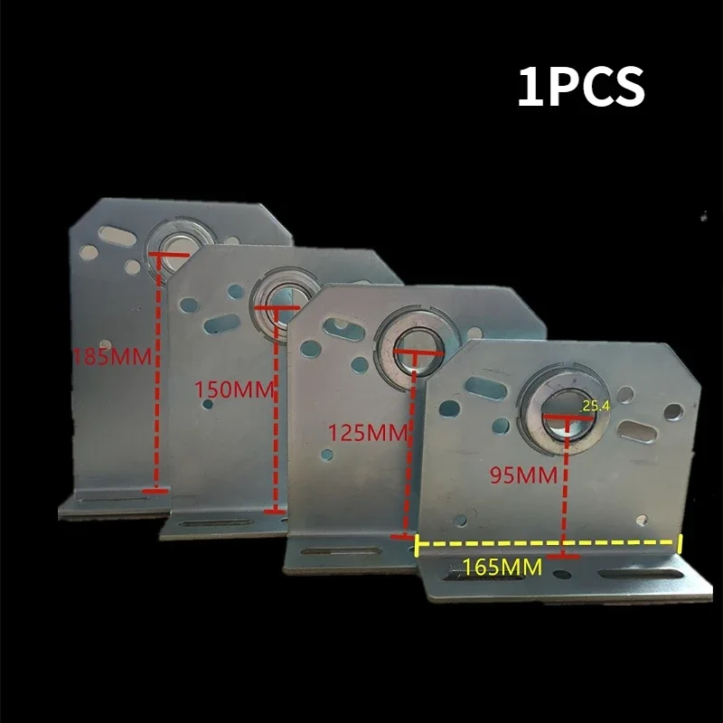 1PC Garage Door Bearing Bracket side plate bracket garage door center bearing roller shutter door bracket