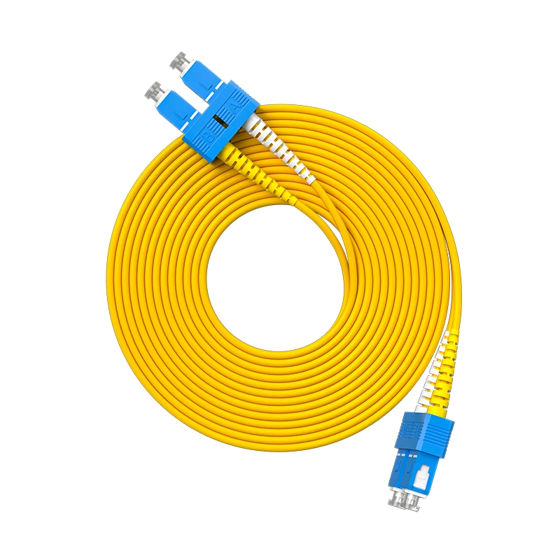 3PCS Single-Core Dual-Core Sc To Sc Jumper SC/UPC-SC/UPC Optical Fiber Patch Cord Cable