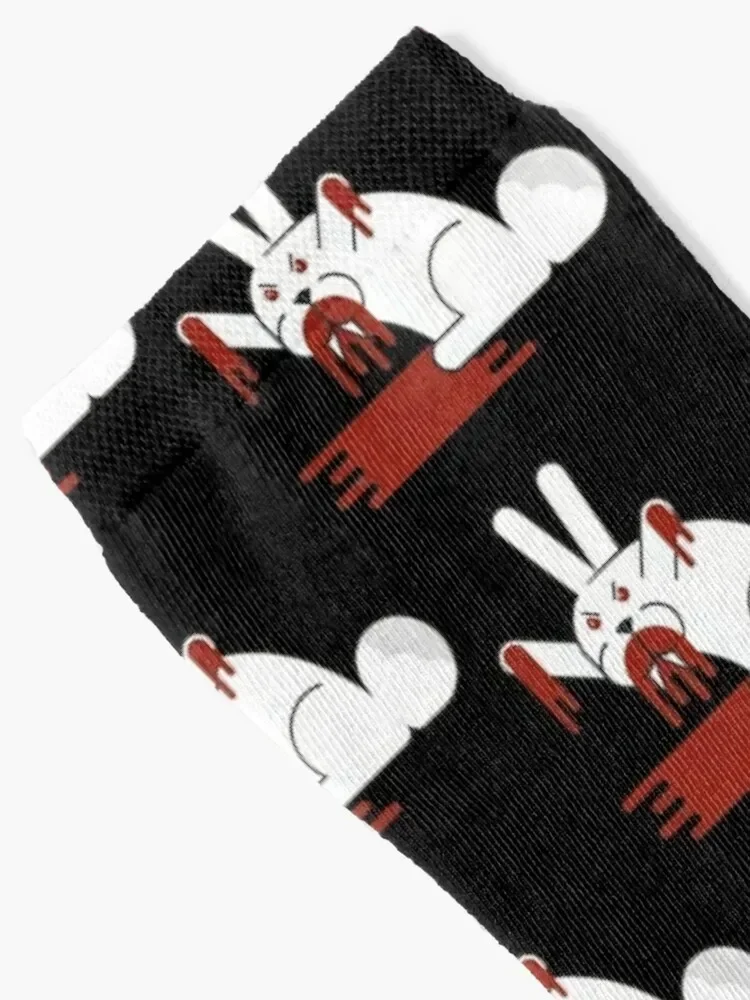 Killer rabbit Socks with print floor anti slip football kids Boy Child Socks Women's