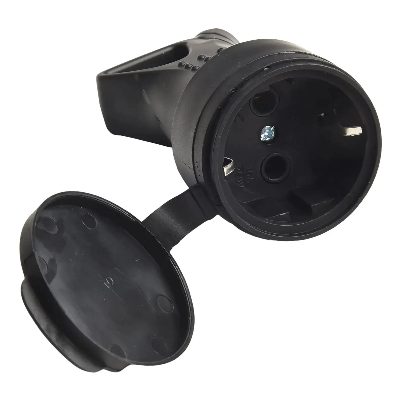 Rubber Waterproof Socket Kit For Industrial-Plug Outlets 16A 250V Electrical Grounded EU-Connector Power Tools Replacement Parts