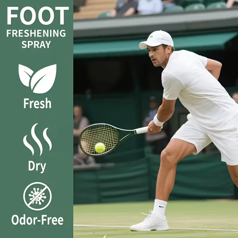 35ml Antibacterial Spray for Shoe Foot Odor Shoes Stink Freshener Socks Odor Remover Spray Refresh Antiperspirant Health Care view 4