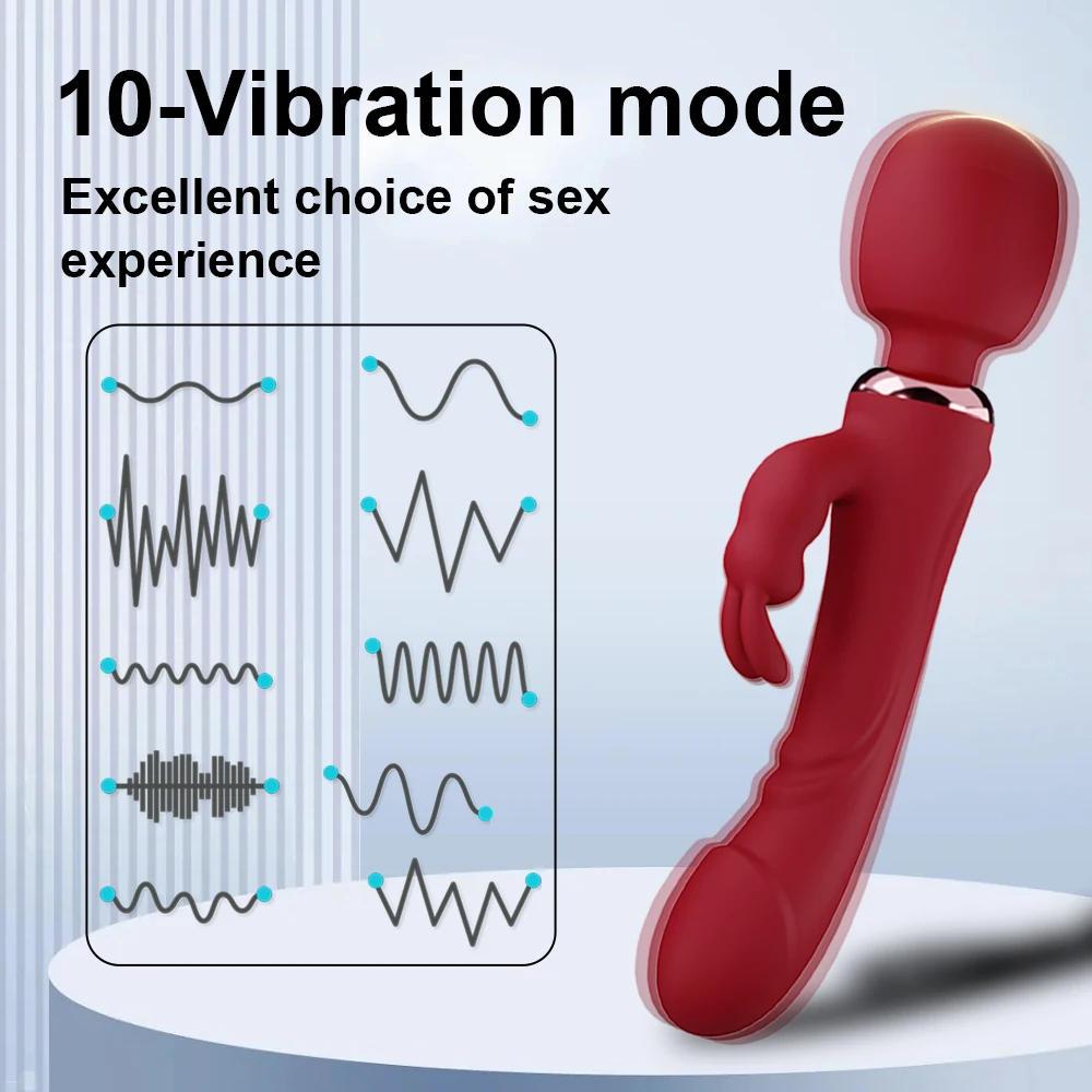 The Latest High End Three Head Vibrator Instant Orgasm Mute Clitoris G Spot Nipple Women Masturbation Device Adult Sex Toy