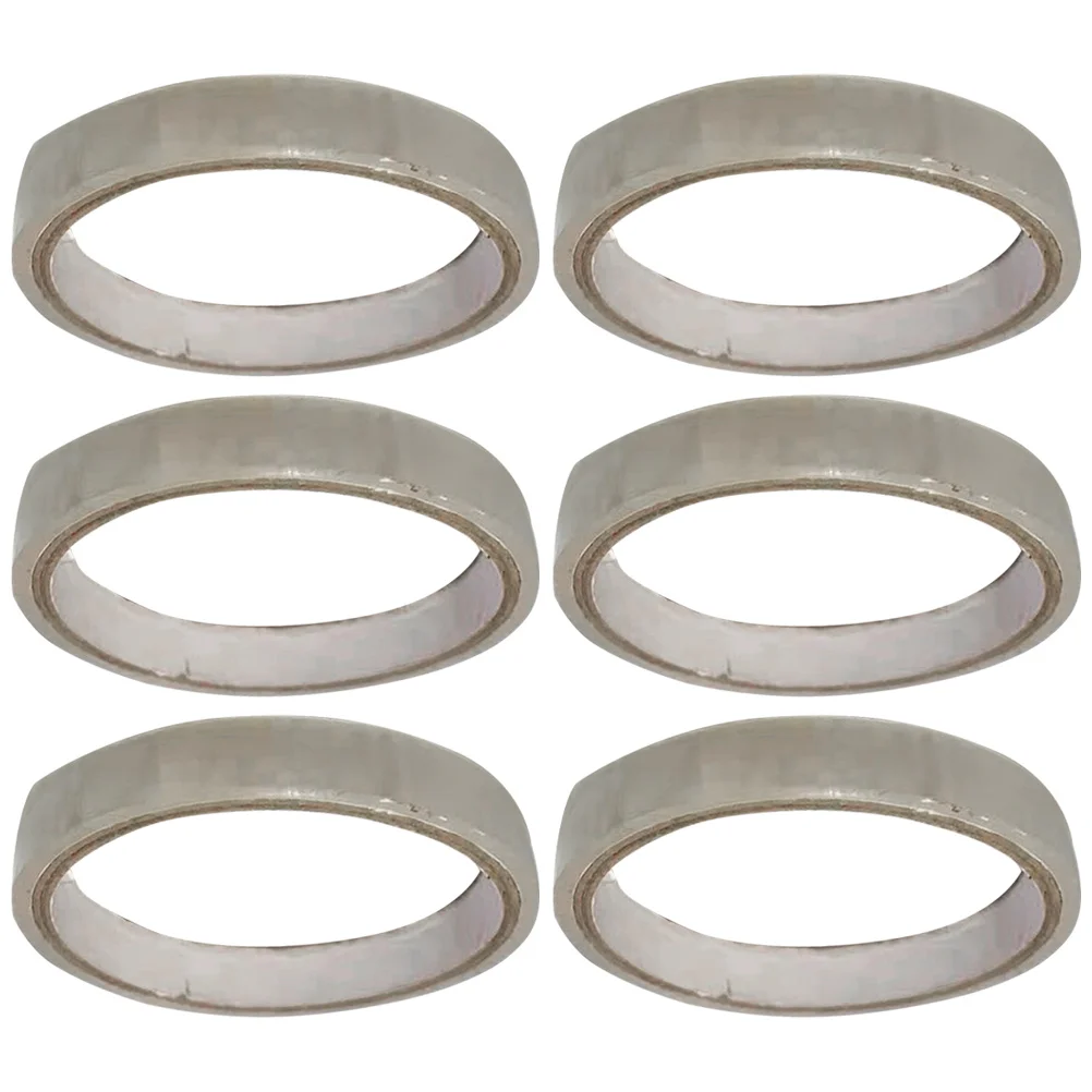 6Pcs Night Glow Sticky Ball Tapes Stress Relief Decompression Adhesive Glow in Dark Tape for Kids Relaxing Fun DIY