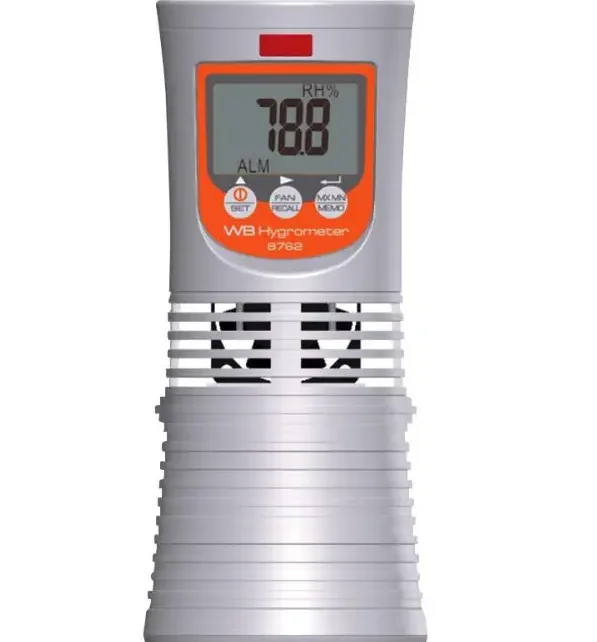 

AZ8762 Wet Bulb Hygrometer w/RH% Relay Air Quality Temperature Relative Humidity Datalogger Monitor