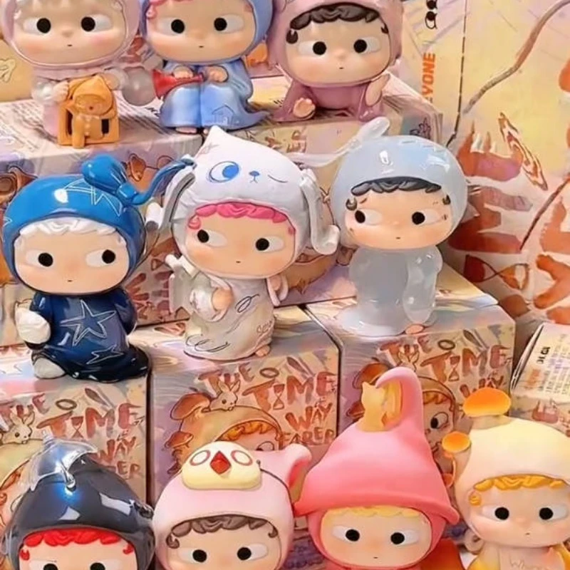 OZAI ซีรีส์ The Time Way Farer กล่องสุ่ม OZAI กล่องปริศนา ของตกแต่งโต๊ะน่ารัก ของขวัญ ฟิกเกอร์ในกล่อง ของเล่นสะสมสุดฮิต