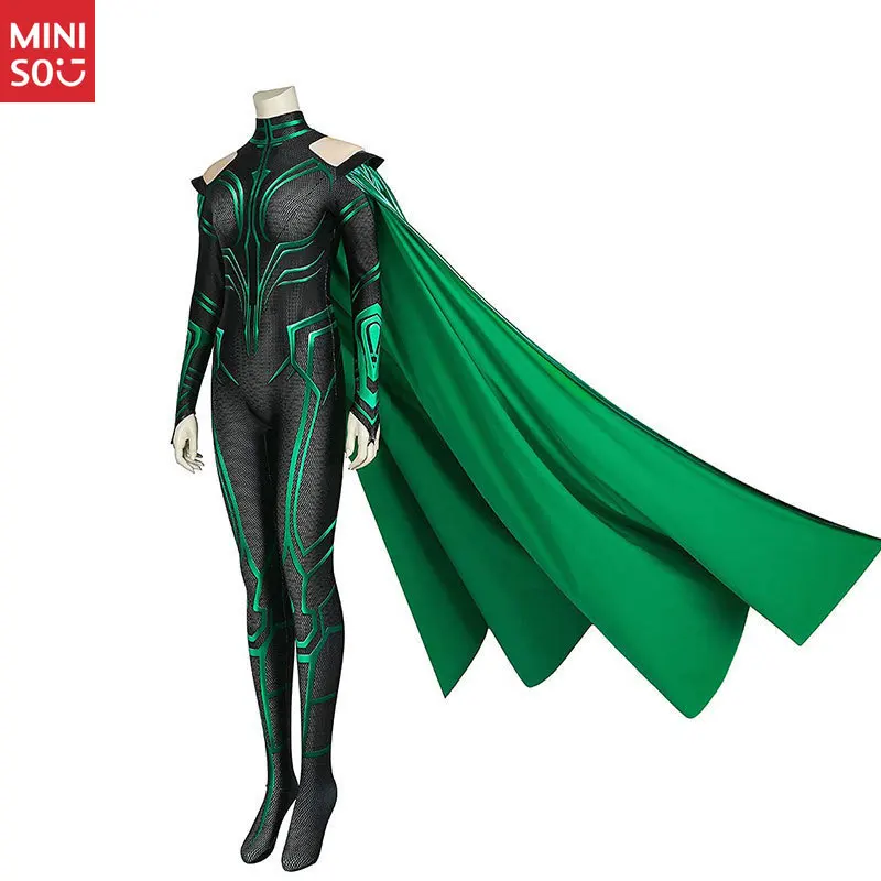 Le nouveau méchant Thor 3 Hella Cos Marvel a le même dieux crépuscule Death Muse collants une pièce