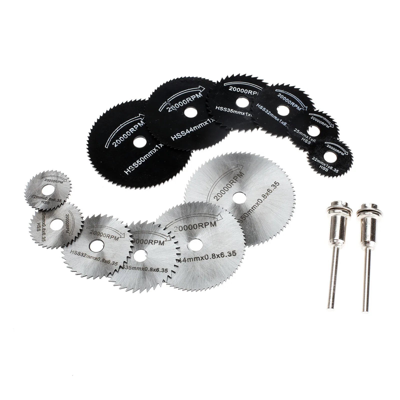 Dreld 14 teile/satz hss mini kreissäge blätter holz schneid scheibe schleif scheibe set für dreh dremel zubehör holz bearbeitungs werkzeug