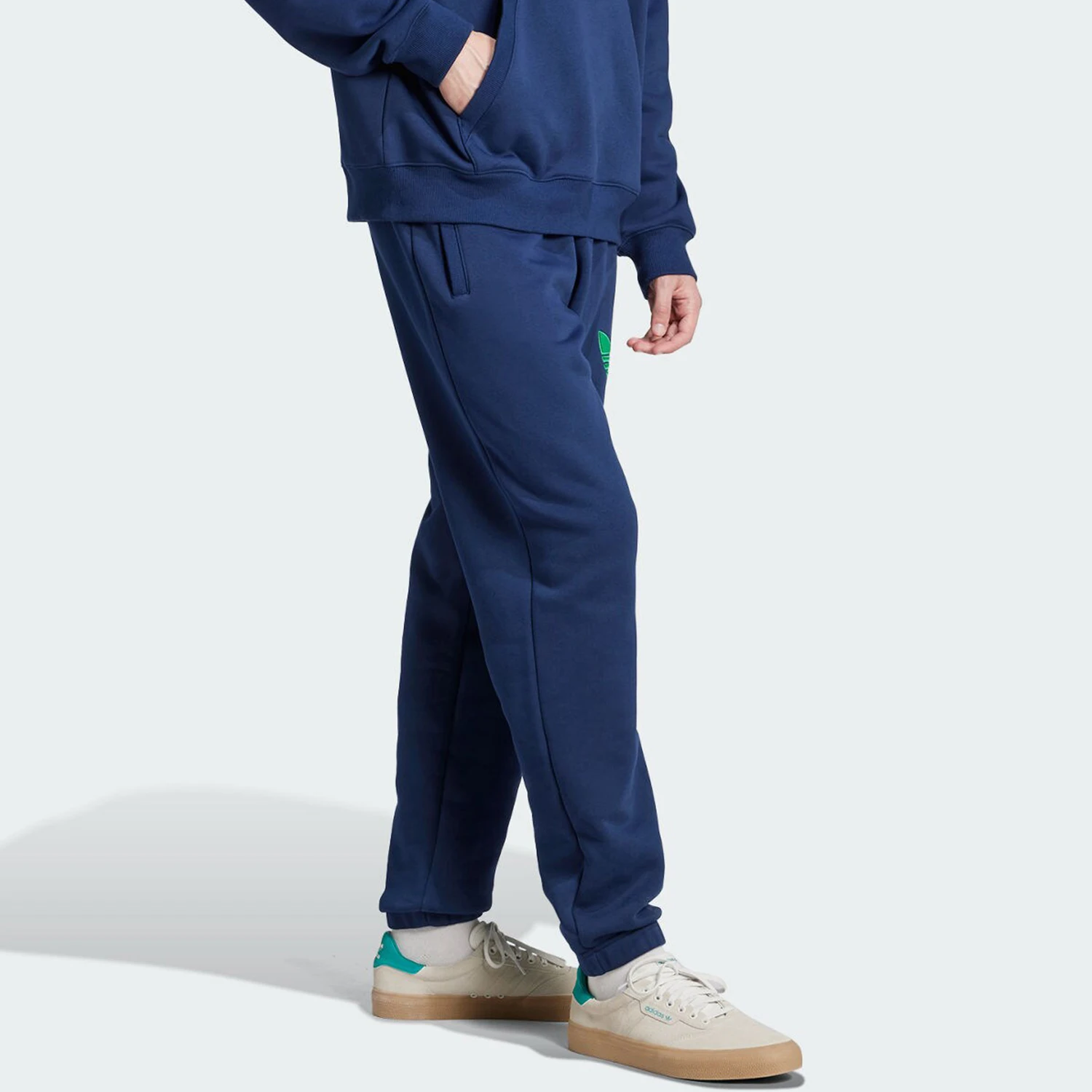 Adidas genuine clover men's casual Fleece ankle sports pants JN5972
