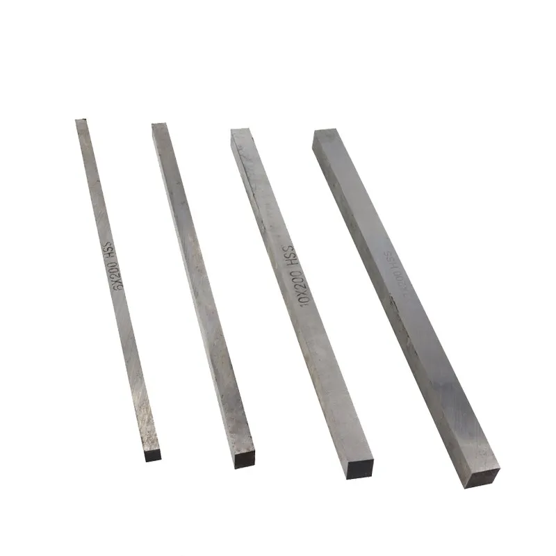 Herramientas de torneado de acero de alta velocidad HAMPTON de 2-3mm, barra de torneado CNC, herramientas de mecanizado de torno de acero blanco