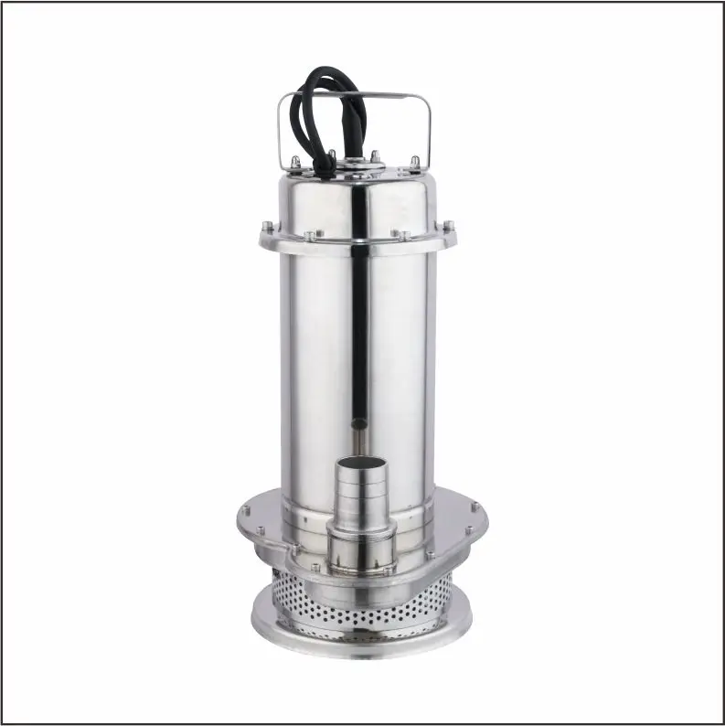 High Quality 304 SS Stainless Steel Submersible Water Pump