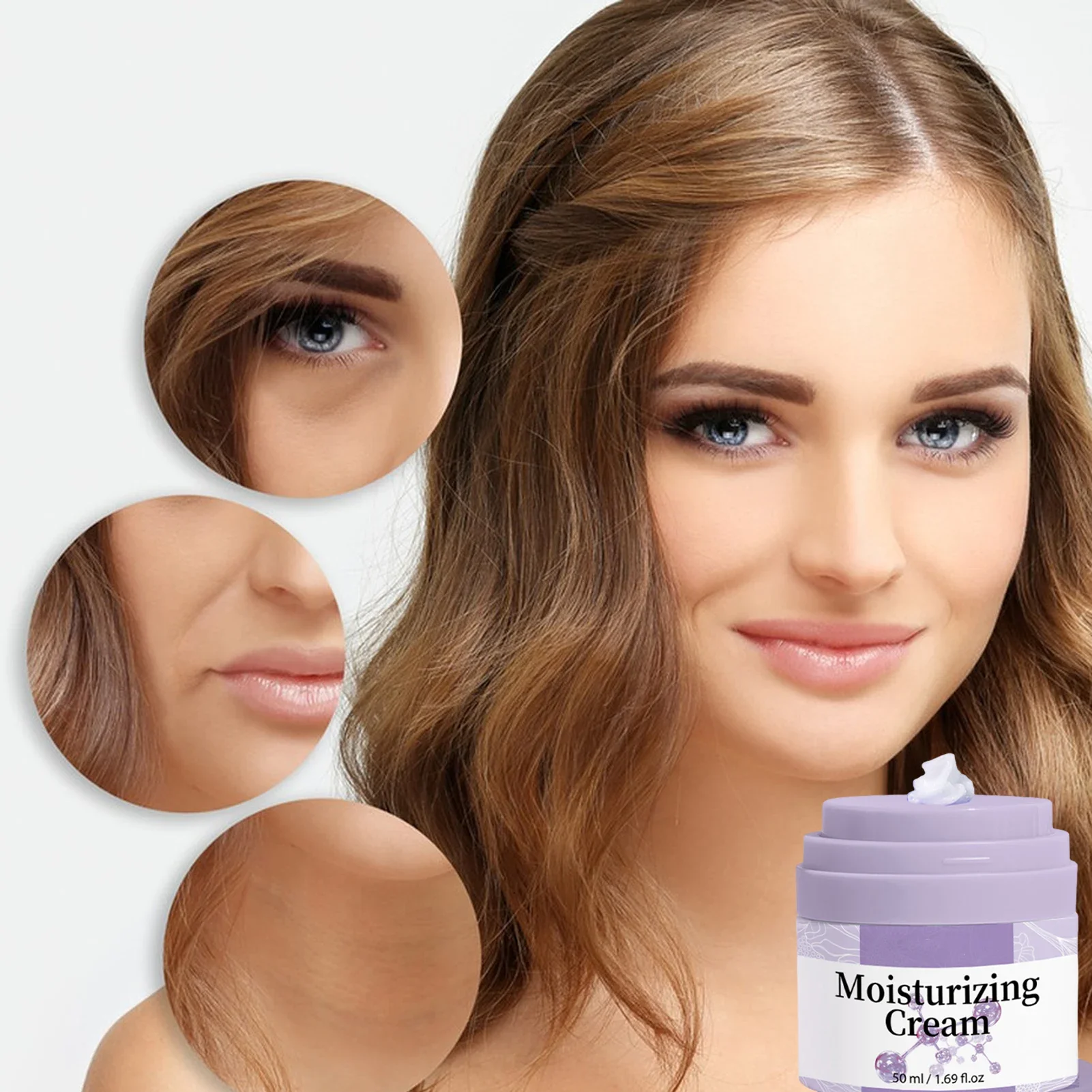 50ml Polypeptide Moisturizing face cream Anti-aging Anti-wrinkle Polypeptide Moisturizing Cream Protein Moisturizing Facial Care view 2