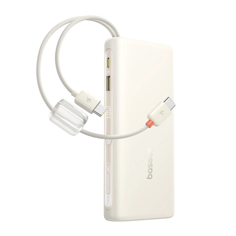 BASEUS 20000mAh 100W Power Bank with Dual USB-C