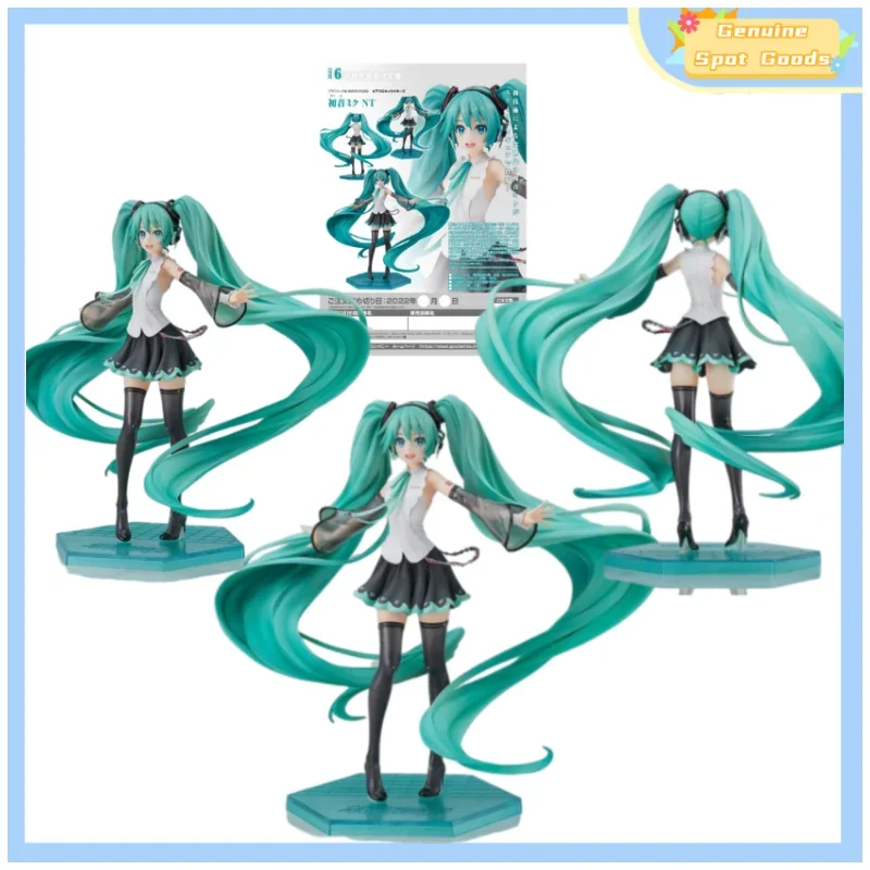 Genuine 1/8scale Painted Hatsune Miku NT Anime Action Figures Model Figure Toys Collectible Gift for Toys Hobbies Children