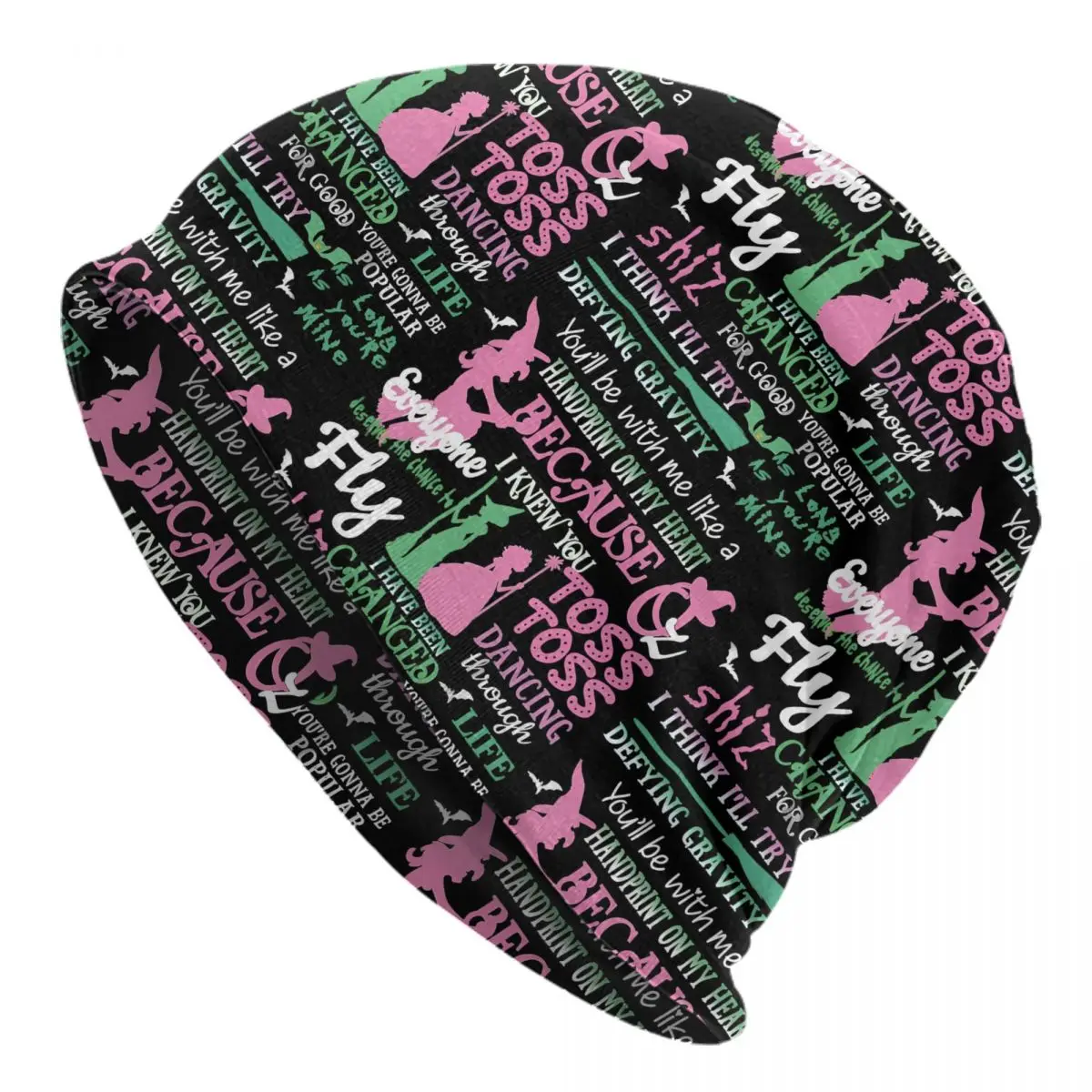Custom W-Wickeds Manga Skullies Beanies Caps Men Women Streetwear Winter Warm Knit Hat Adult Magic Bonnet Hats