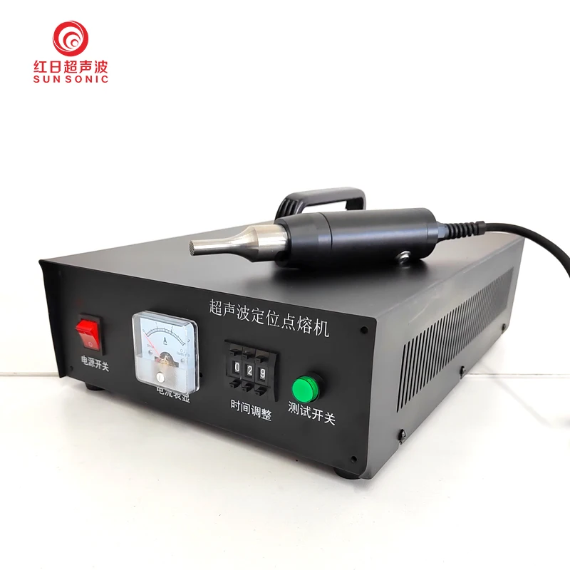 New Sunsonic Ultrasonic Spot Welder 800W 28KHz/35KHz Low-cost Plastic Welding Machine For PP PVC Acrylic With CE Certification