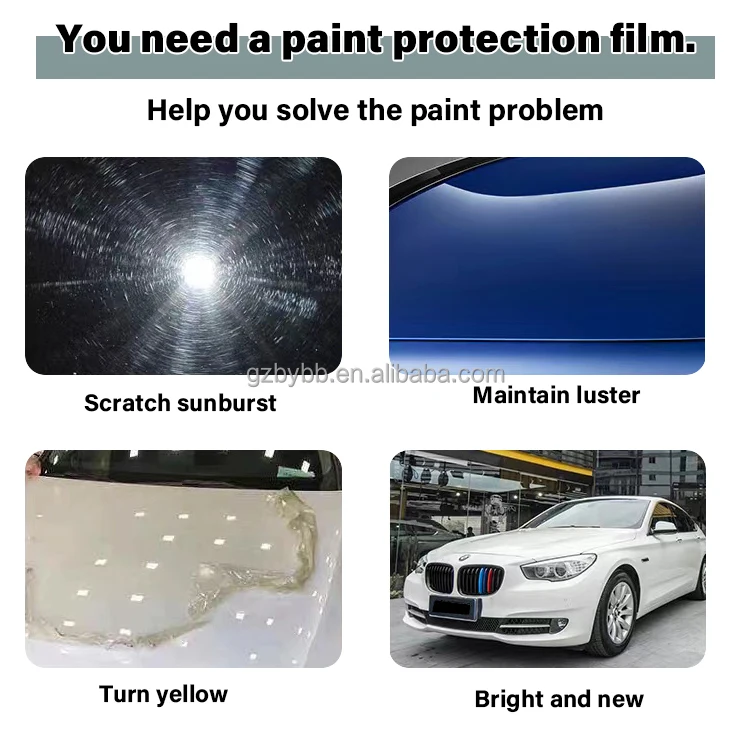 مركبات الطاقة الجديدة مخصص جسم السيارة Llumar الأفلام الزخرفية سيارة Raping التفاف الأفلام ذاتية اللصق الدراجات البخارية الطلاء طبقة حماية #4