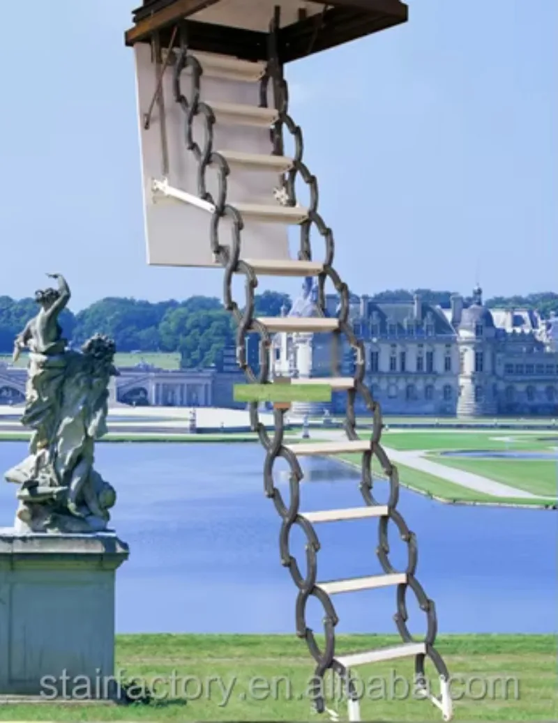 

Electric Retractable Stairs, Retractable Loft Stairs.L-290