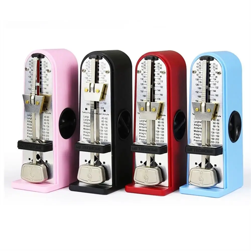 

Universal Metronome Piano Guitar Bass Drum Violin Mechanical Metronome with Bell Ukulele Wind Up Mechanism Movement Metronome