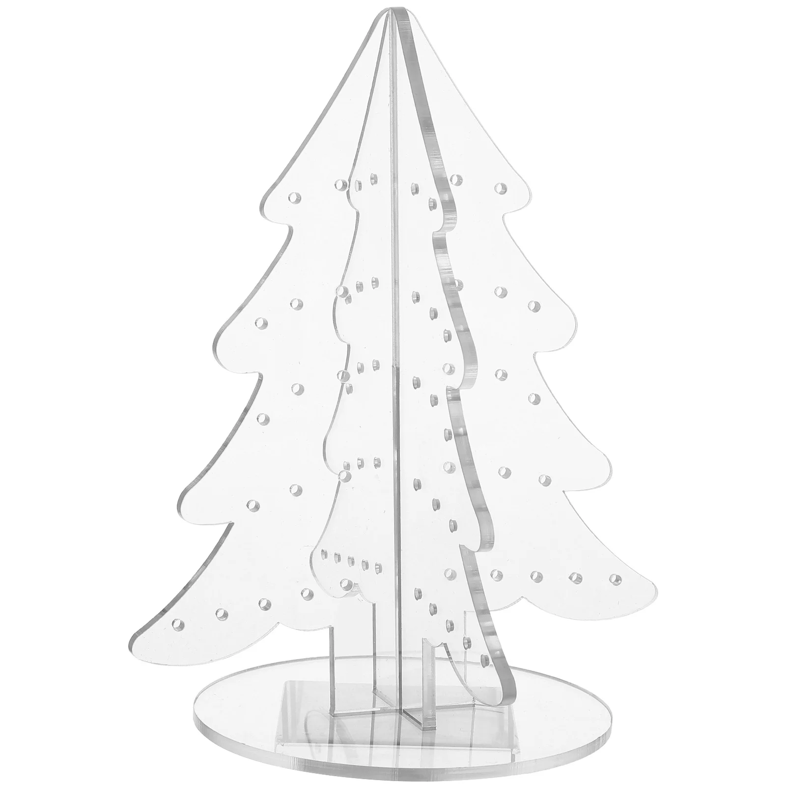 

Earrings Storage Stand Organizer Holder Display Rack Tower Transparent Hanger Tree