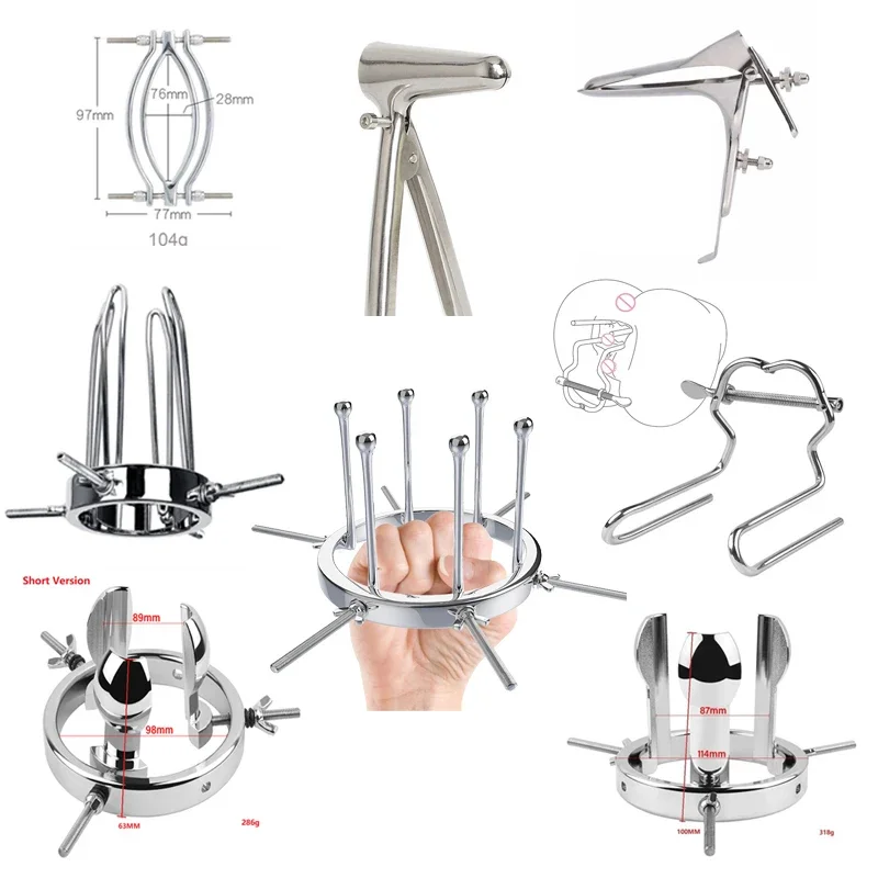 Adjustable Huge Anal Speculum Expander Anal Plug Extender Vaginal Anus Dilator Big Butt Plug Sex Toys